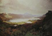 david farquharson,r.a.,a.r.s.a.,r.s.w Loch Lomond oil painting